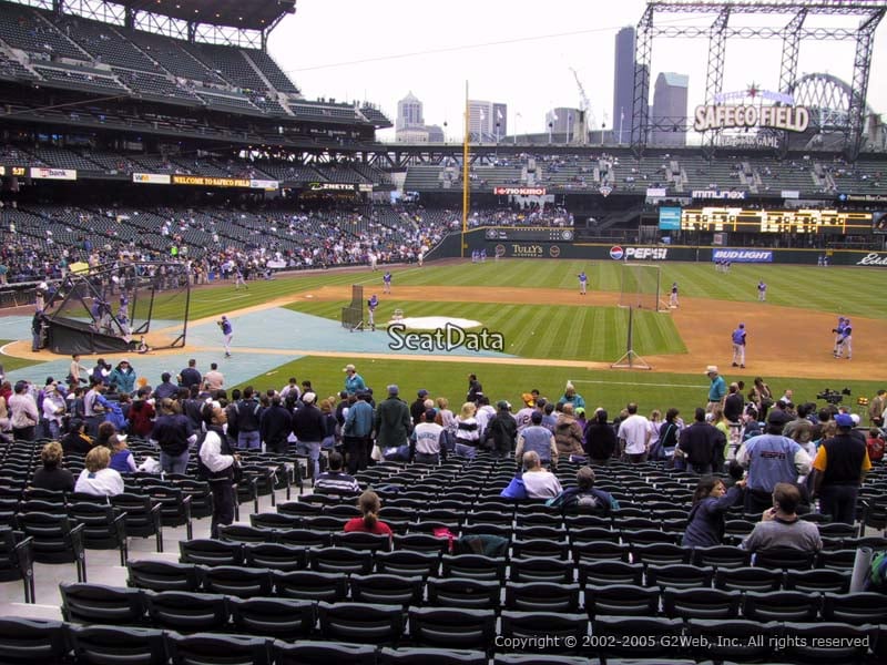 Seattle Safeco Field Seating Chart