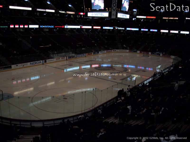 Seat View for Canadian Tire Centre Section 212