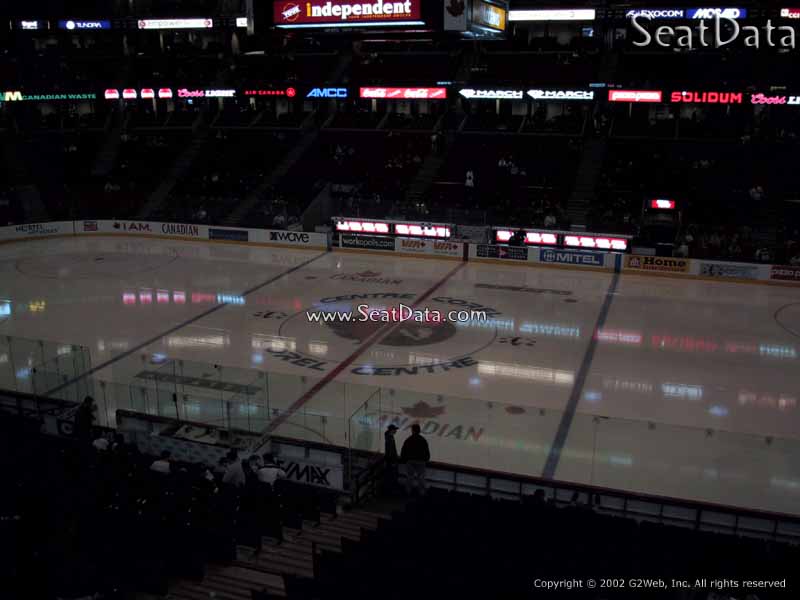 Seat View for Canadian Tire Centre Section 221