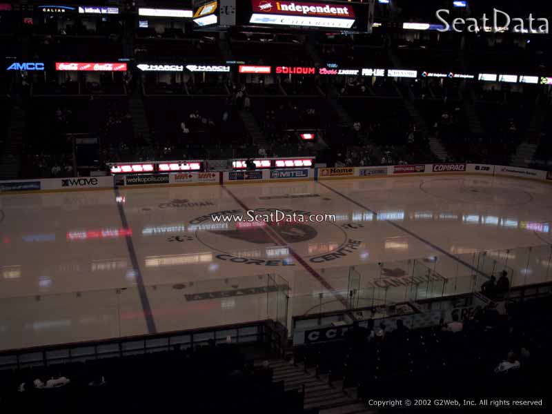 Seat View for Canadian Tire Centre Section 223