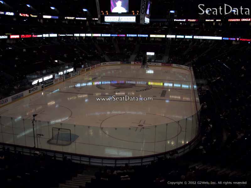 Seat View for Canadian Tire Centre Section 228