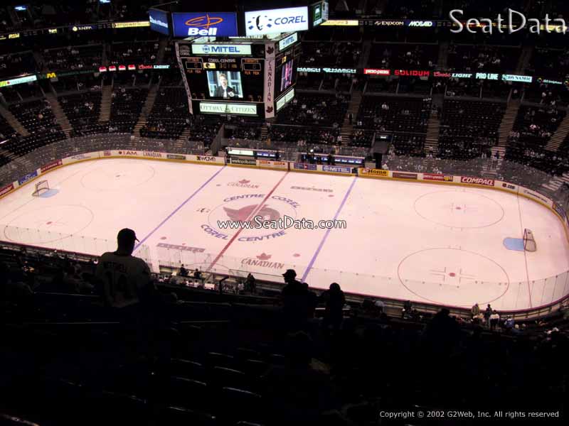 Seat View for Canadian Tire Centre Section 320