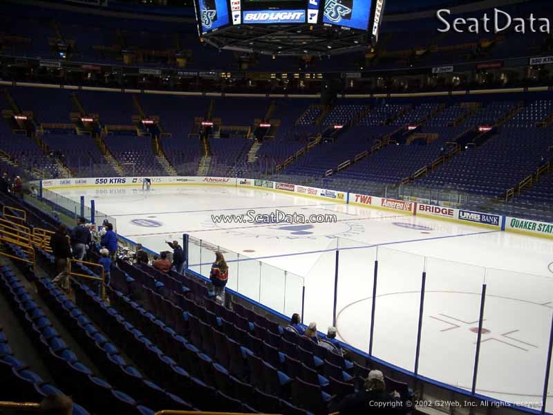 St Louis Blues Rinkside Club All Inclusive