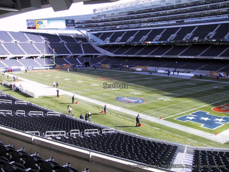 Soldier Field Detailed Seating Chart