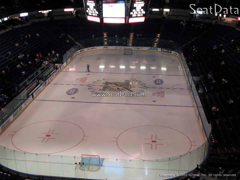 Seat View for Benchmark International Arena Club 4