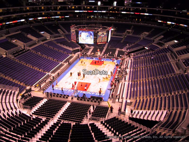 Staples Center Virtual Seating Chart