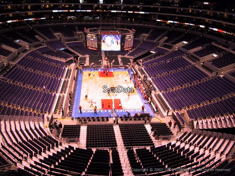 staples center section 310 clippers lakers honda center seating chart