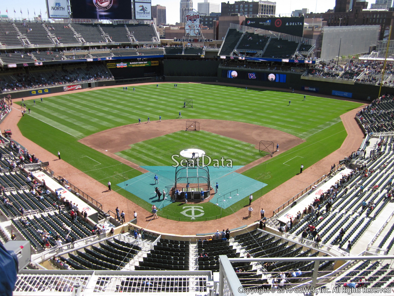 Target Field Section 215 - RateYourSeats.com
