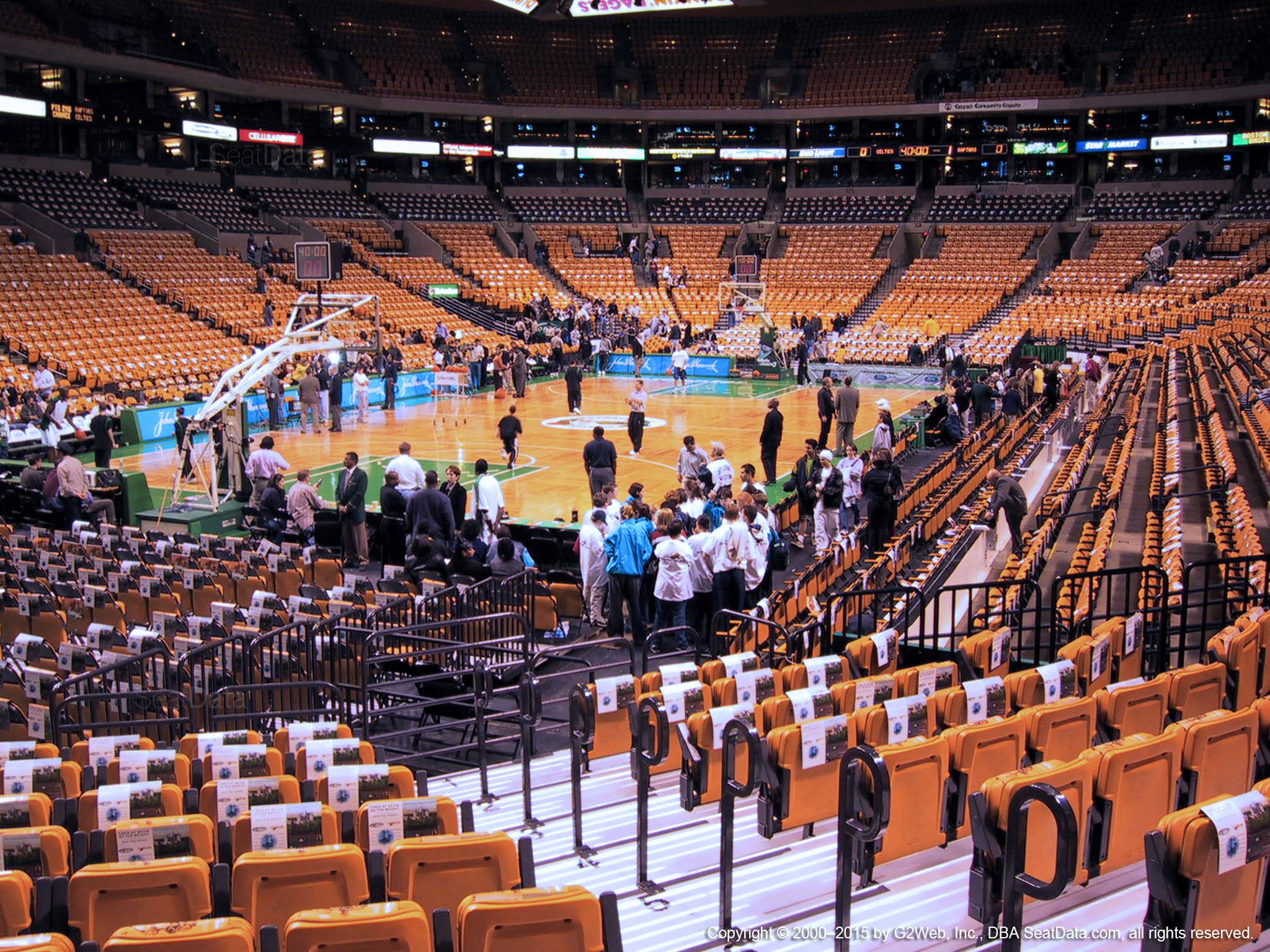 Td Garden Celtics Seating Chart