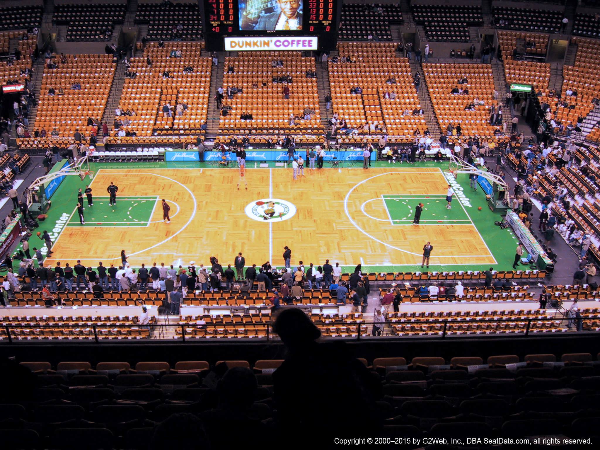 TD Garden Section 316 Boston Celtics
