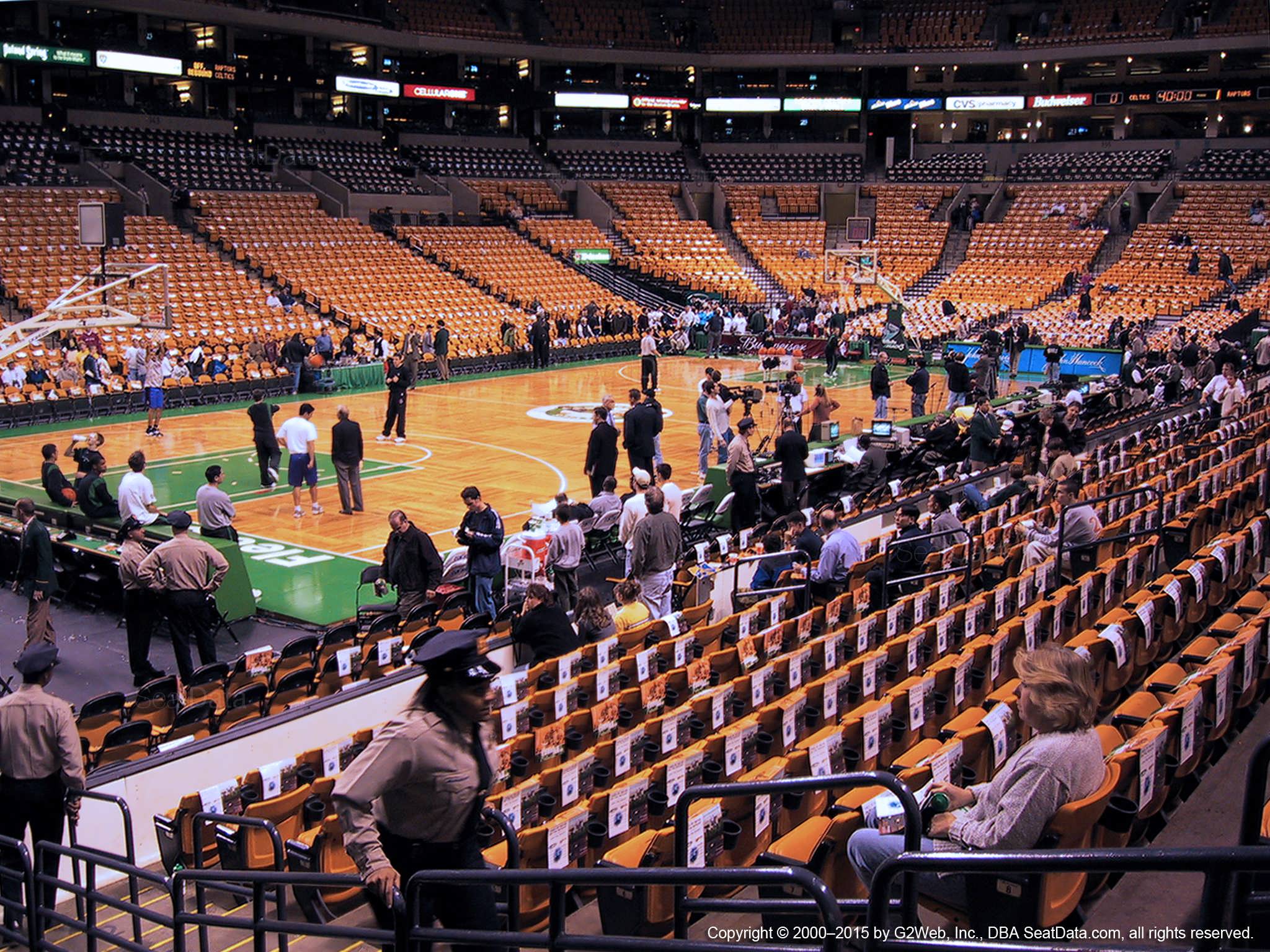 Boston Celtics Seating Chart View