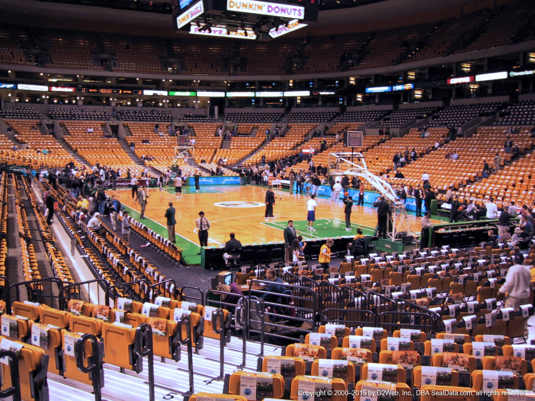 Td Garden Loge 8 Boston Celtics Rateyourseats Com Boston Celtics Seat View For Td Garden Loge 8