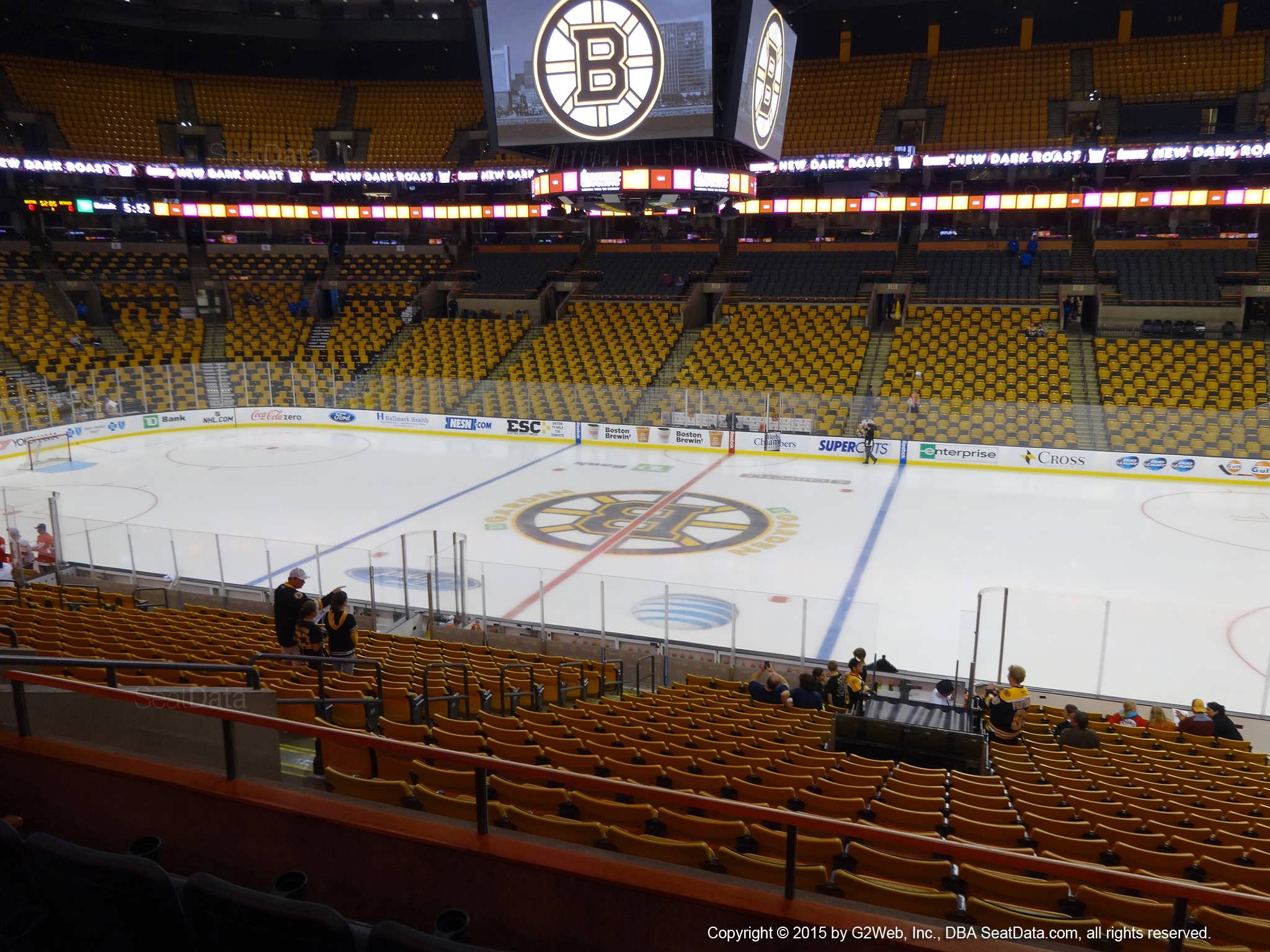 Bruins Club Seating Chart