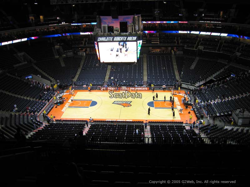 Charlotte Bobcats Arena Seating Chart