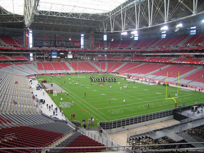 Seat View for State Farm Stadium Section 201