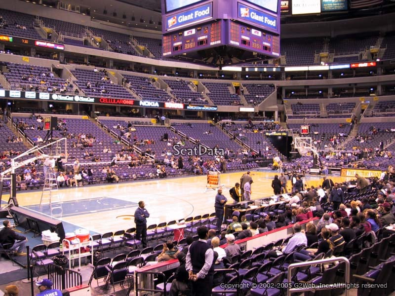 Verizon Center Basketball Seating Chart