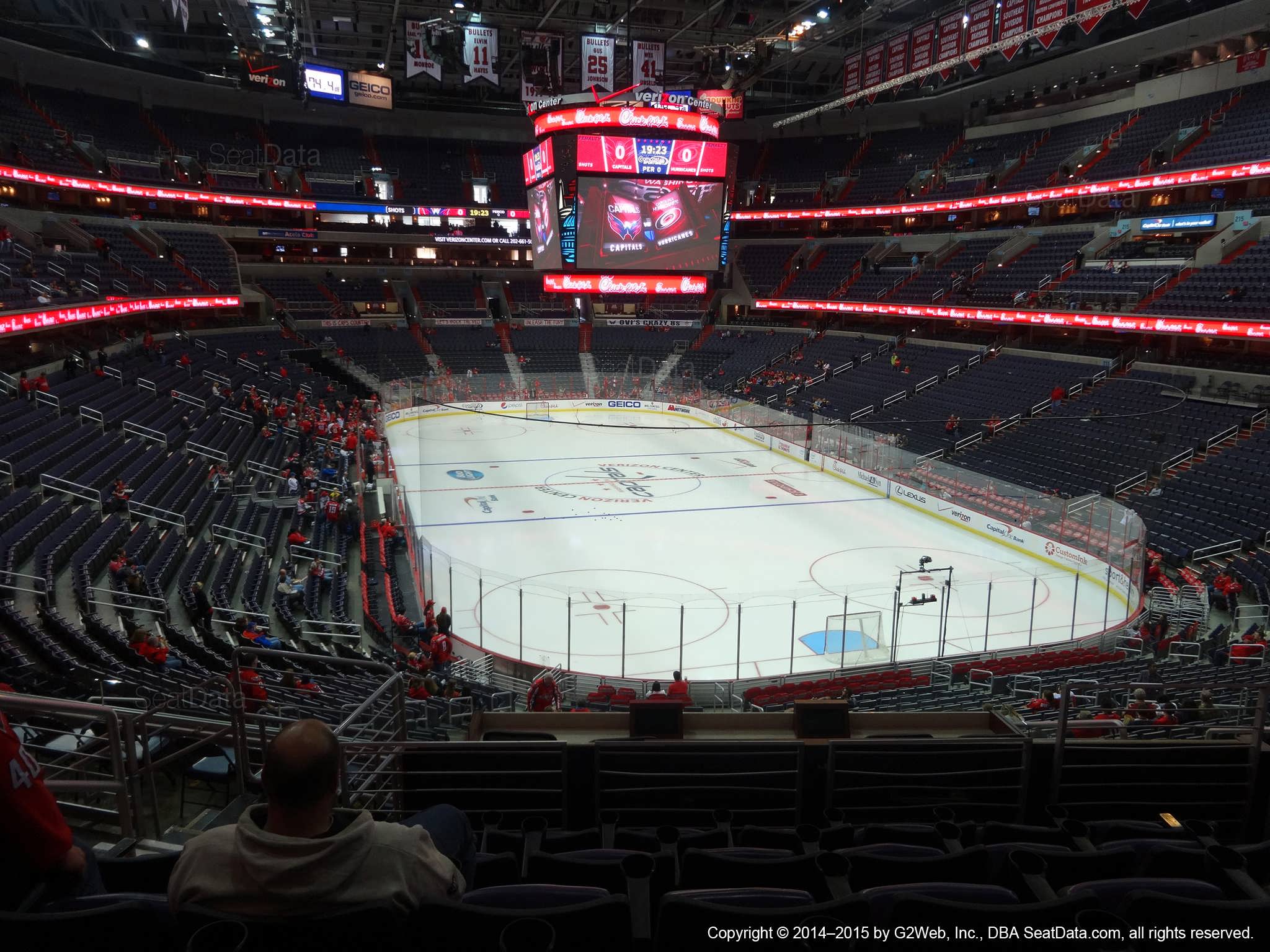 section 206 at capital one arena washington capitals capital one seating chart with seat numbers