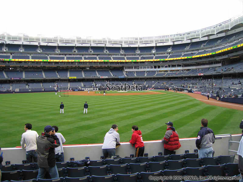 Section 136 at Yankee Stadium 