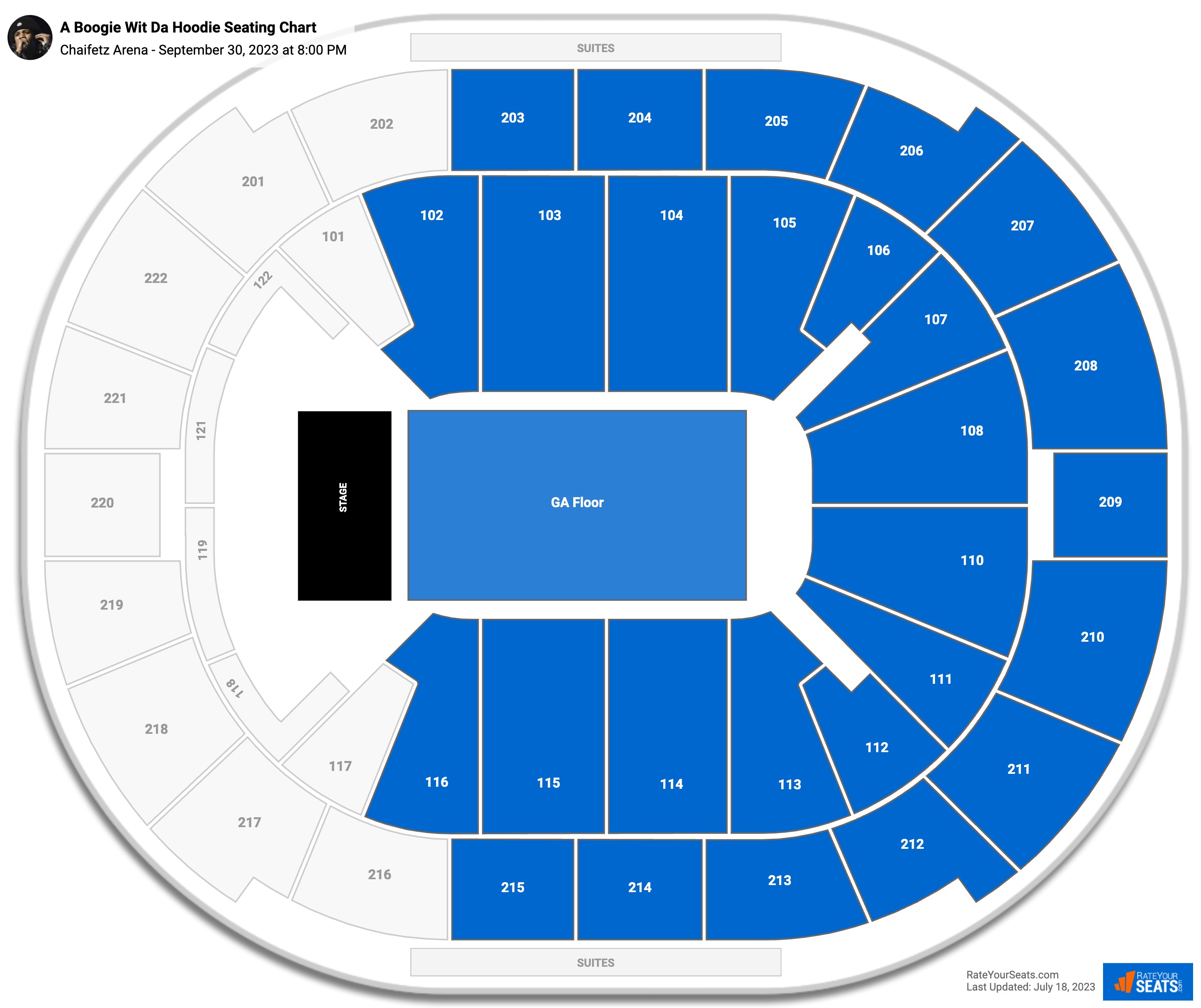 Chaifetz Arena Concert Seating Chart