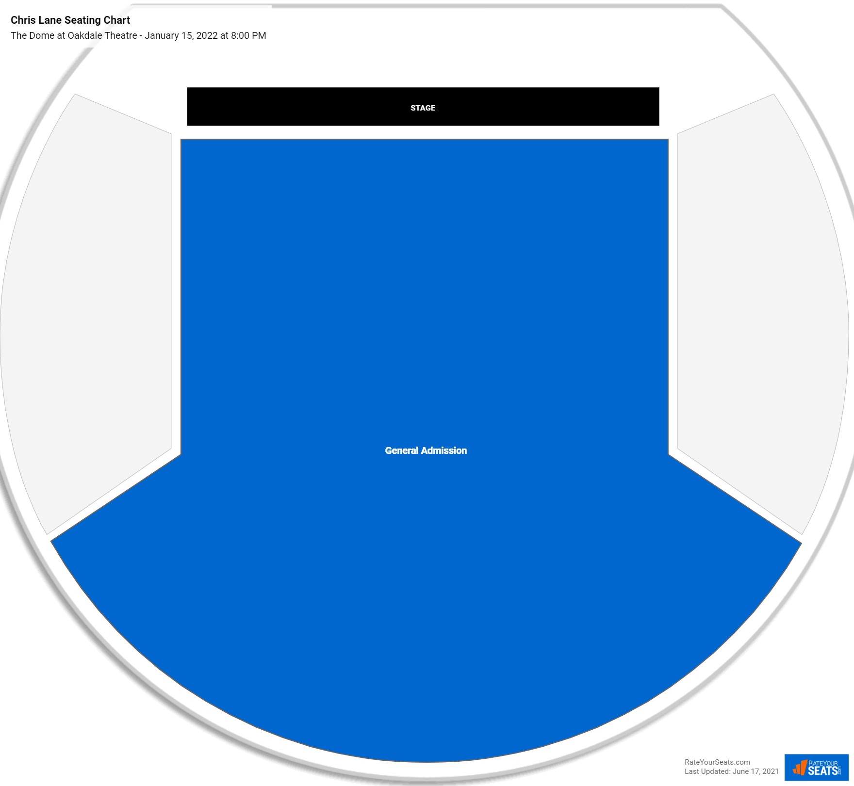 The Dome at Oakdale Theatre Seating Chart