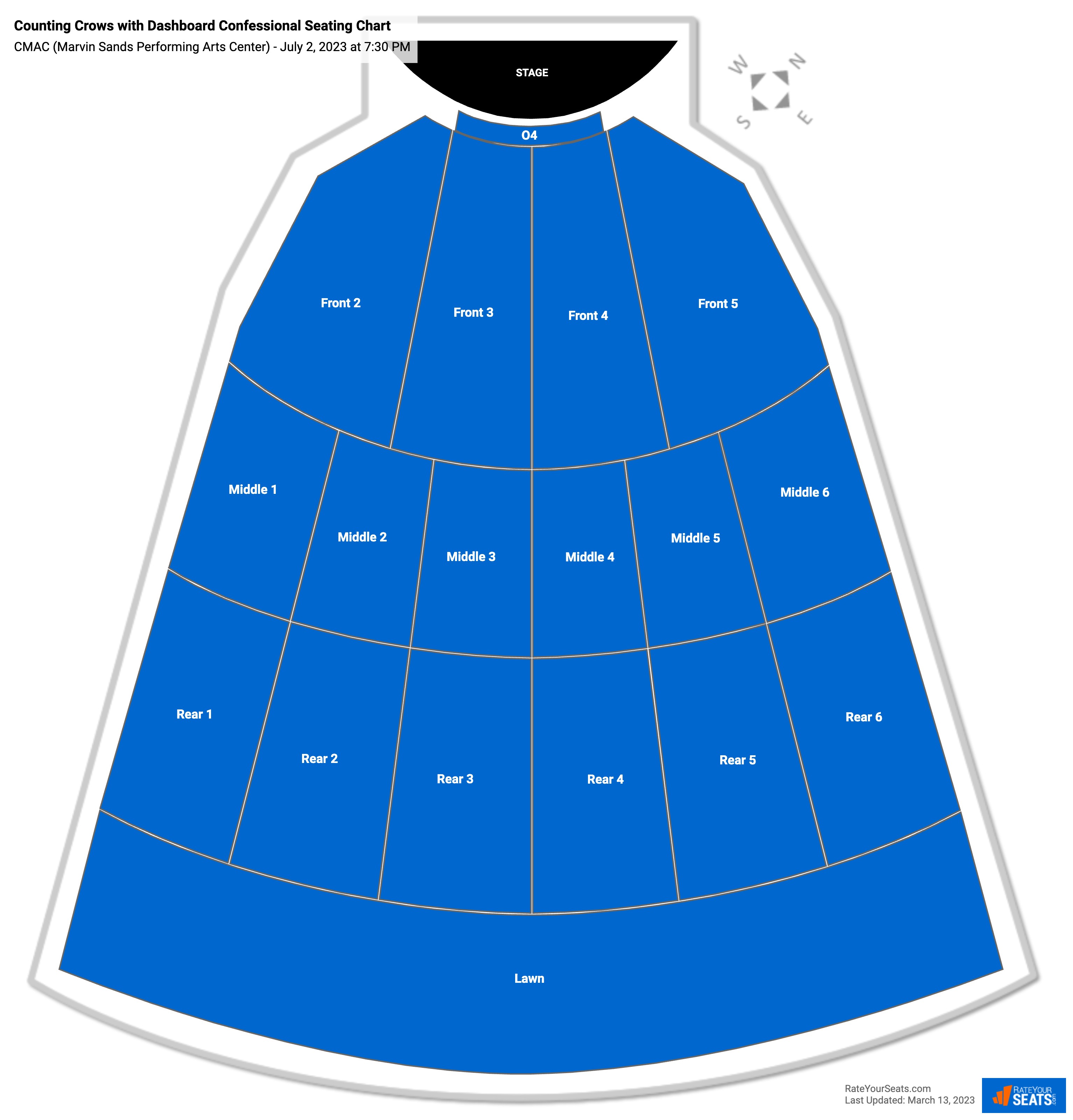 Crows Theatre Seating Chart