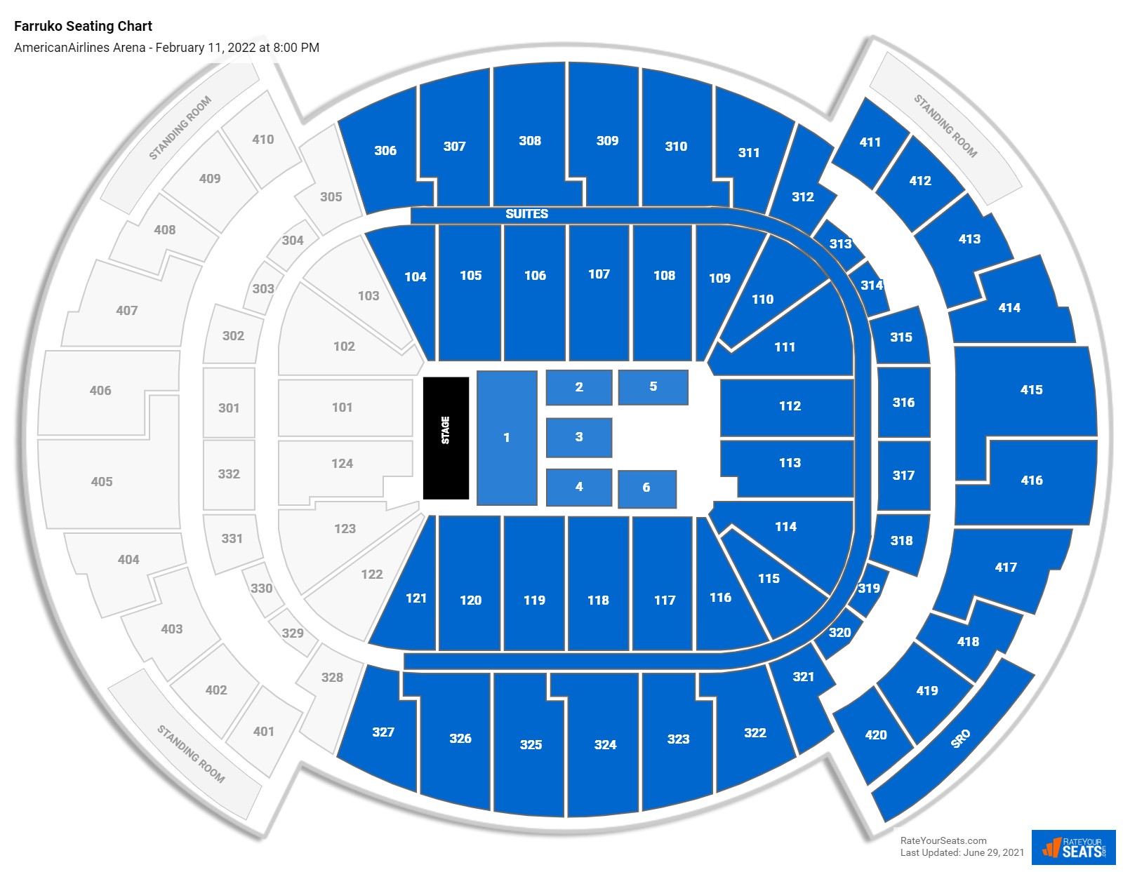 Farruko seating chart FTX Arena