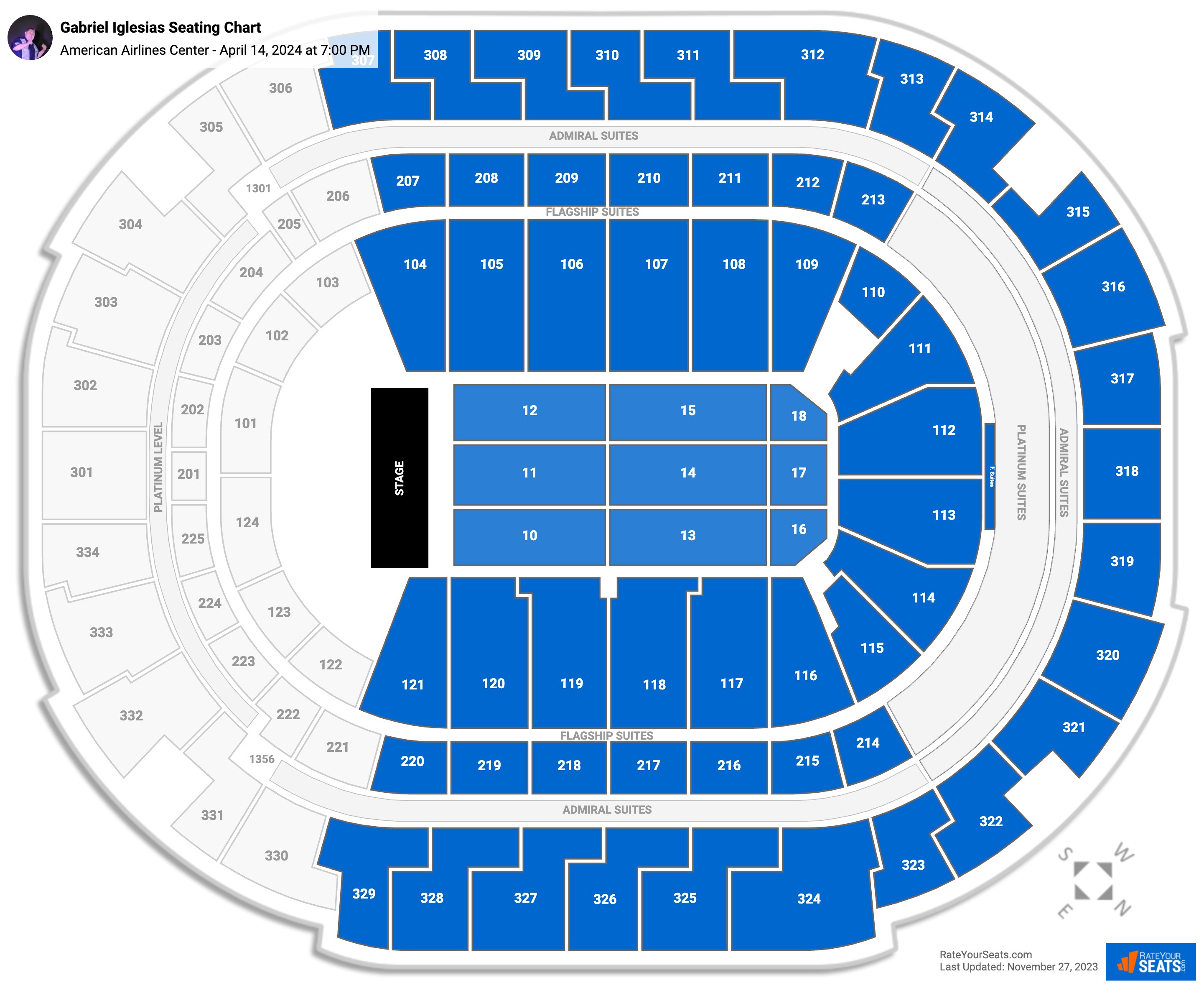 American Airlines Arena Concert Seating