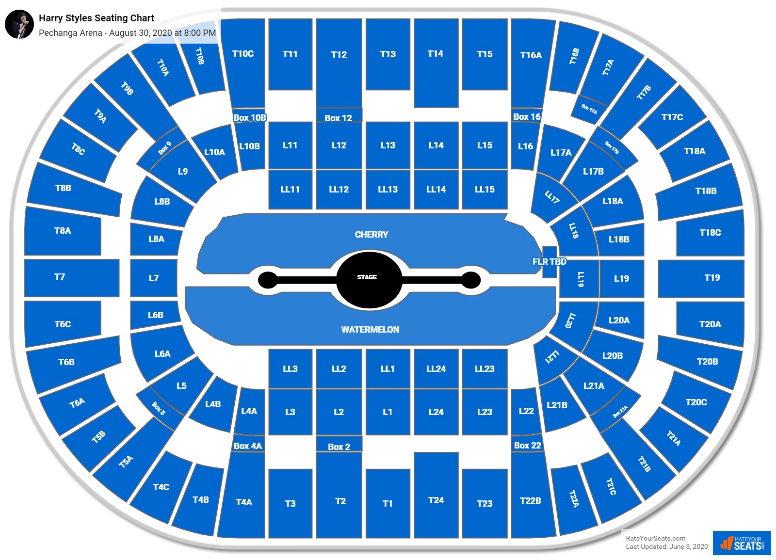 Pechanga Arena Seating Chart