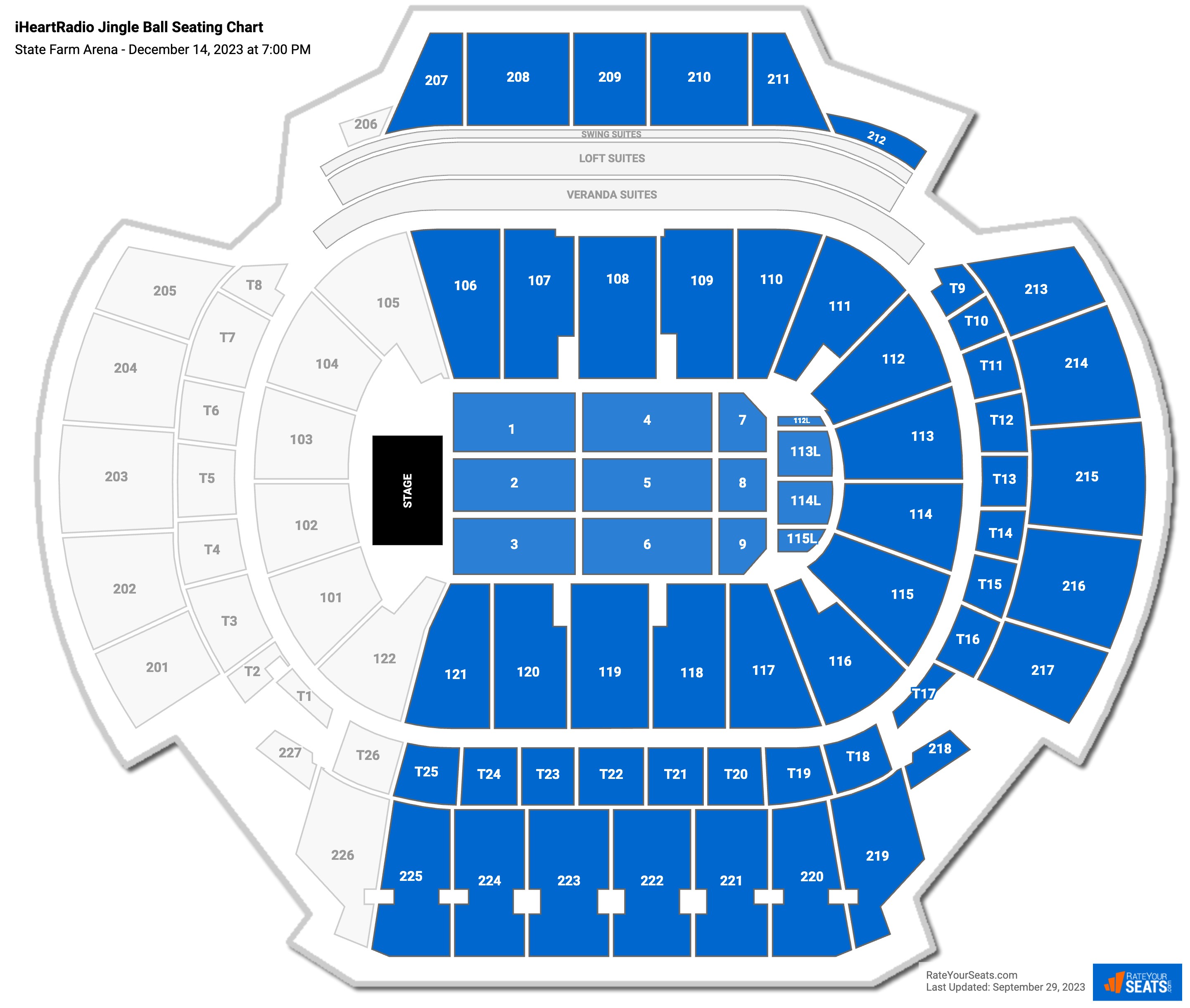 iHeartRadio Jingle Ball - Nicki Minaj, Ice Spice, Sabrina Carpenter, Flo Rida seating chart State Farm Arena