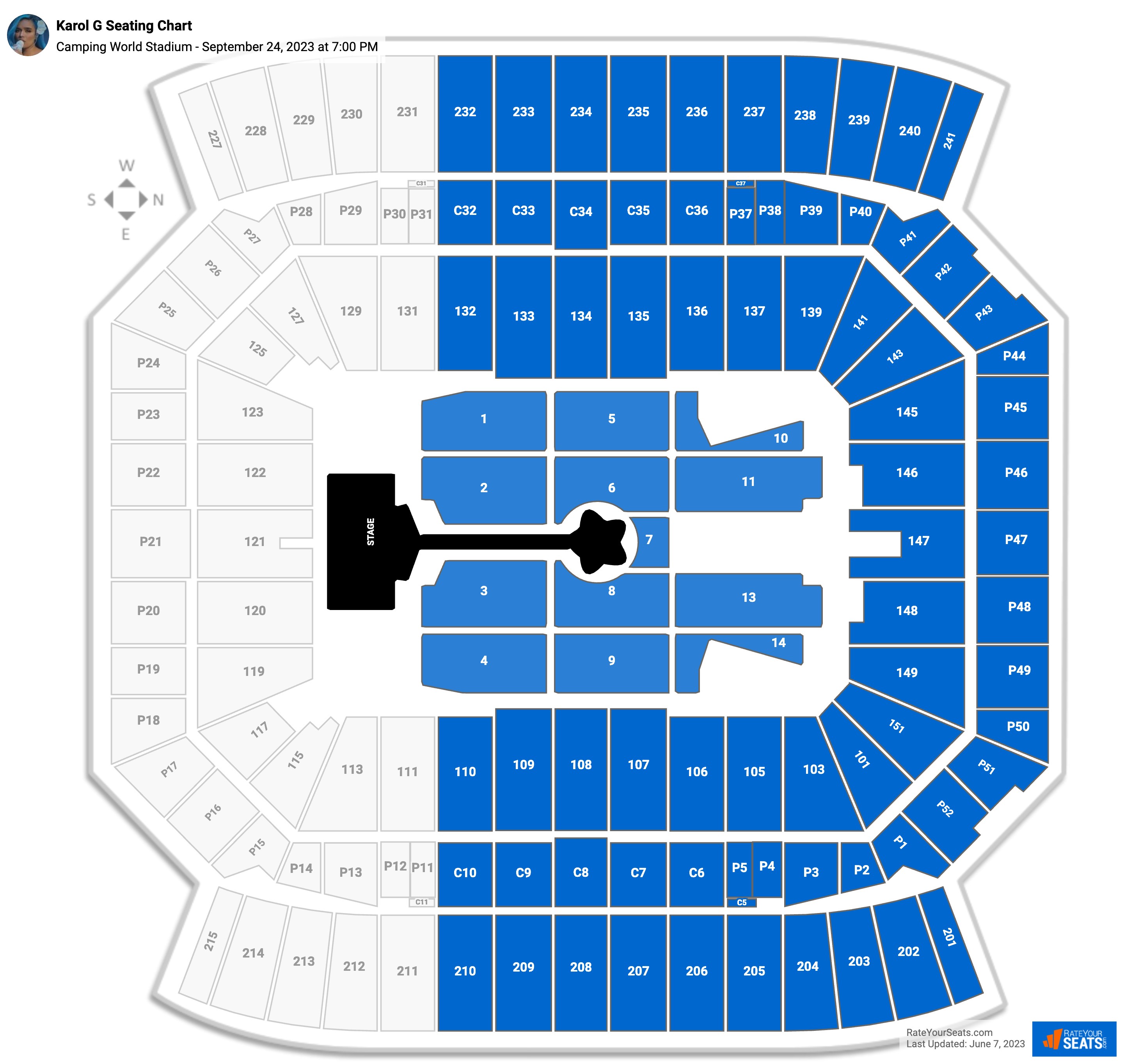 Camping World Stadium Lot G - dgg1696