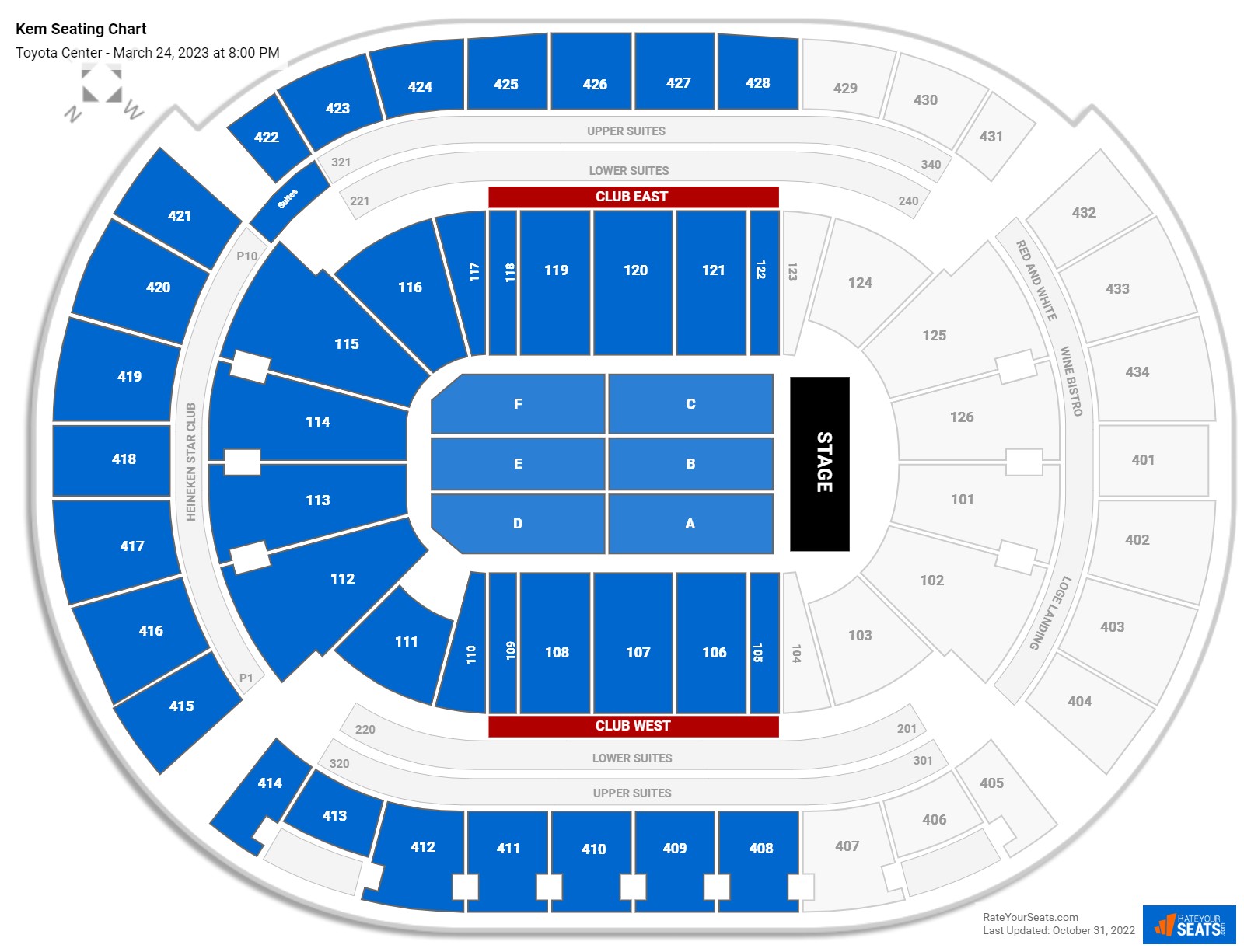 Kem, Ledisi, Musiq Soulchild seating chart Toyota Center