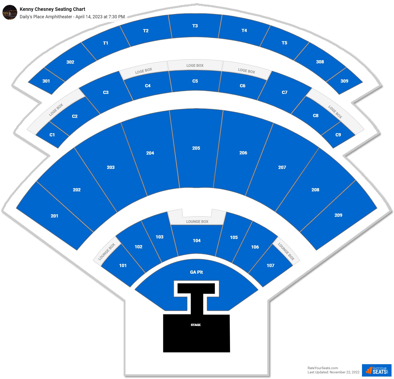 Sleep Train Amphitheater Detailed Seating Chart Two Birds Home