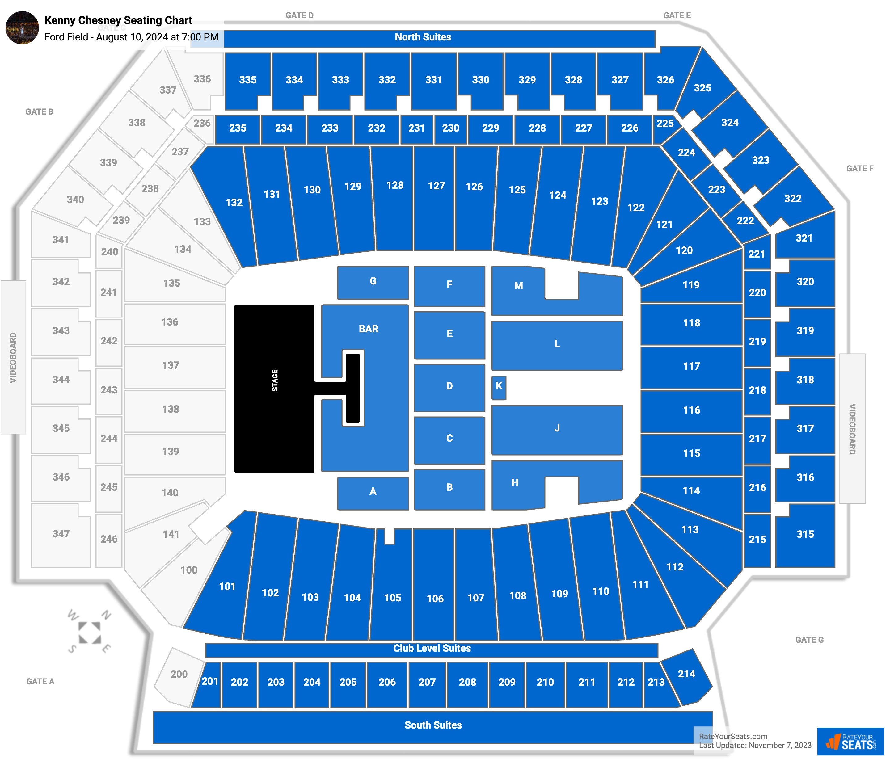 Kenny Chesney Tour 2024 Ford Field Aleen Aurelea