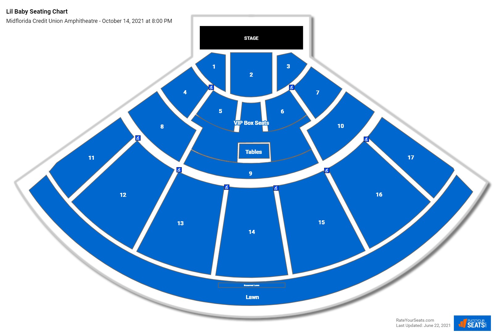 Lil Baby seating chart Midflorida Credit Union Amphitheatre