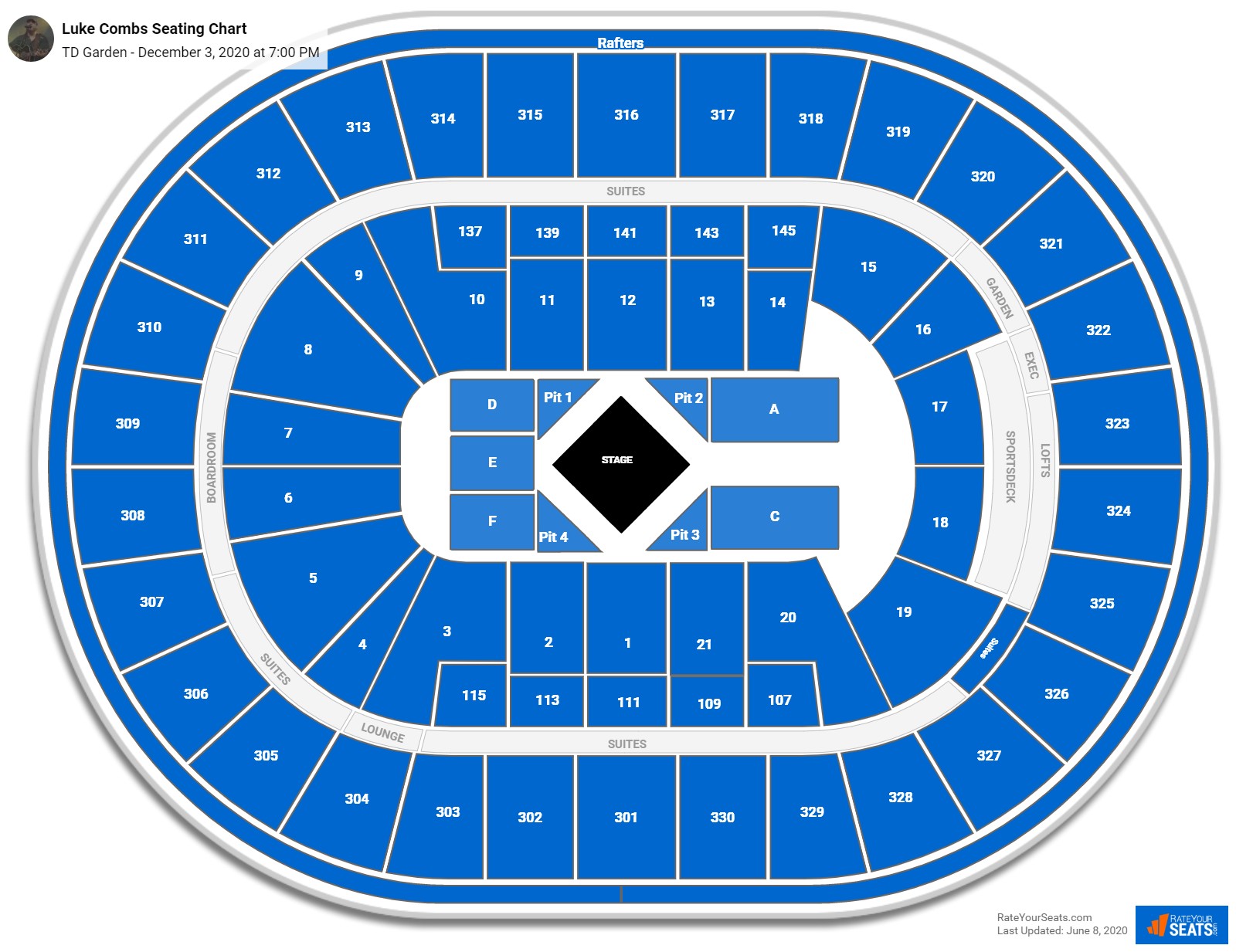 Square Garden Center Stage Seating Chart