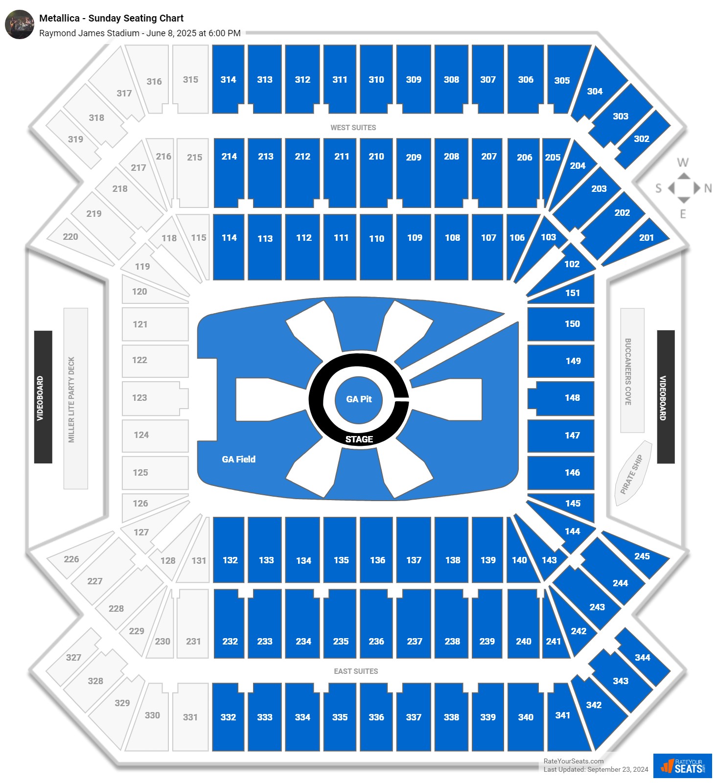 Raymond James Stadium Event Calendar 2025 Pdf 