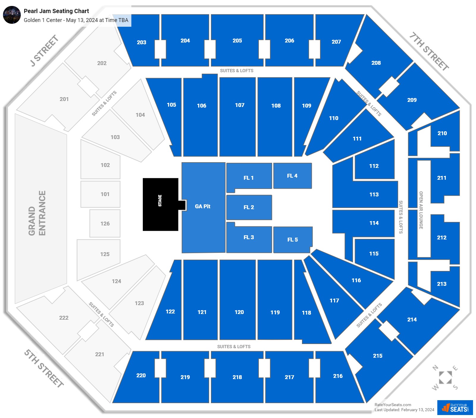 Golden 1 Center Events 2025 Casi Martie