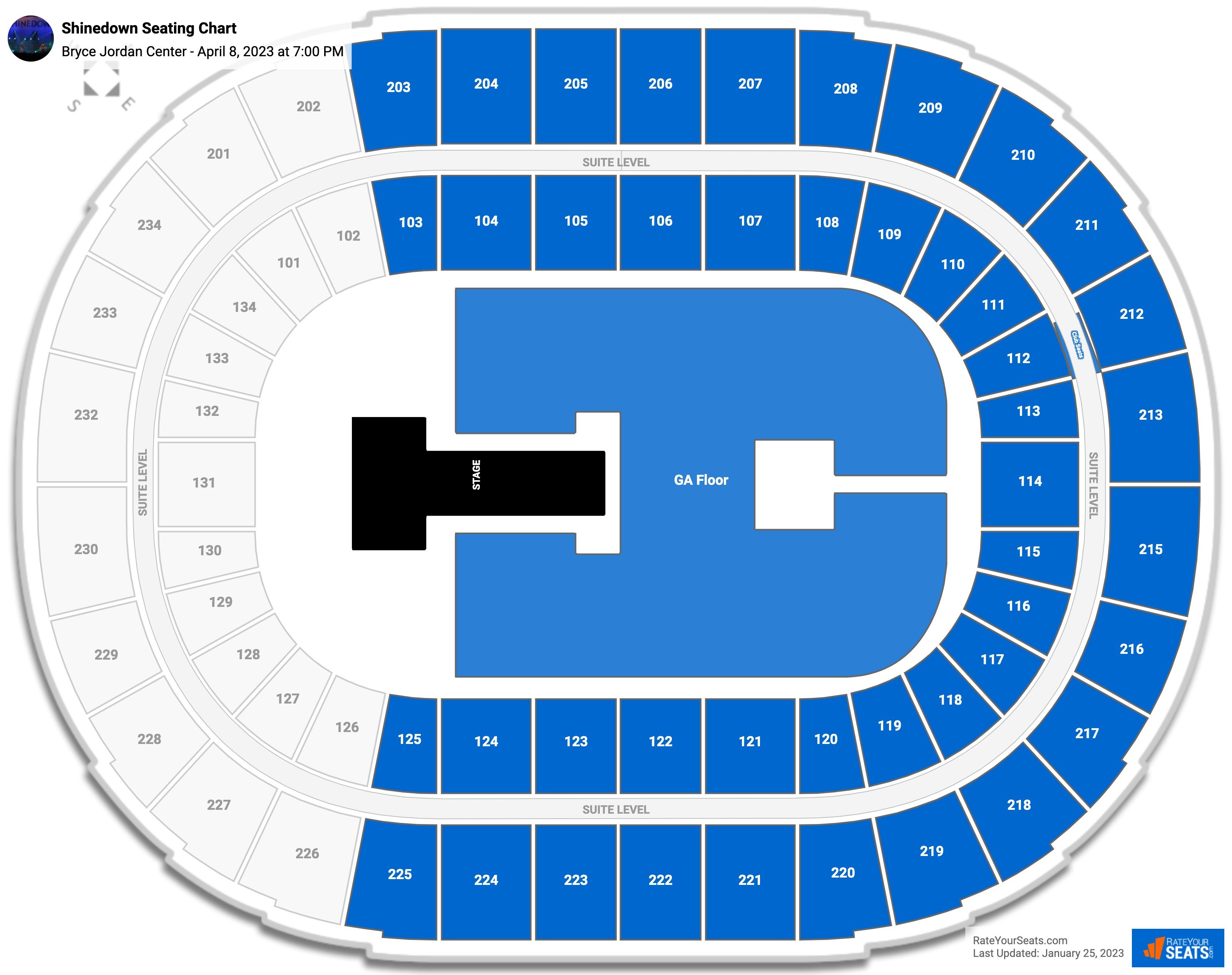 Shinedown Bryce Jordan Center 2025 Nert Tawnya