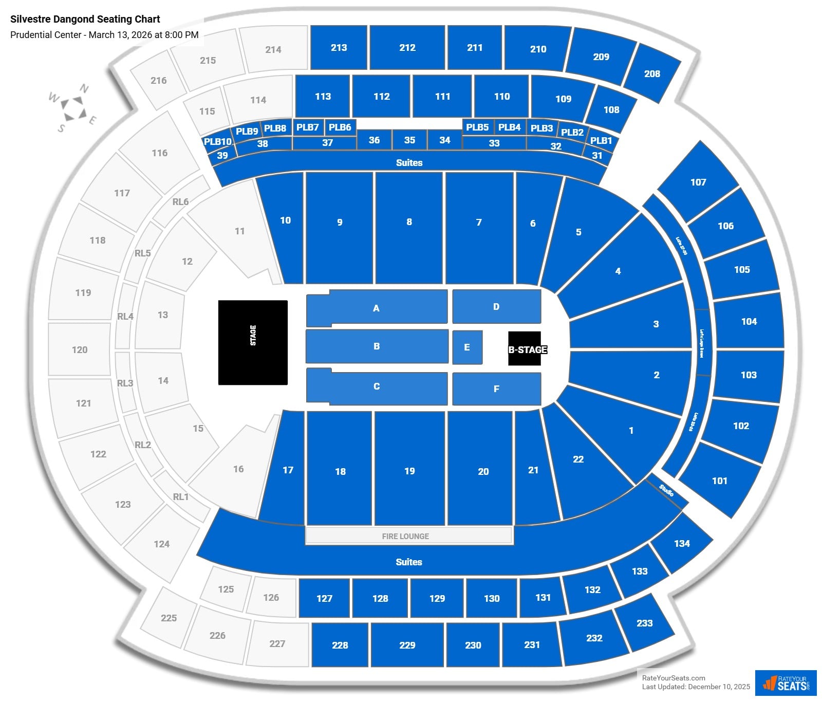 Silvestre Dangond seating chart Prudential Center