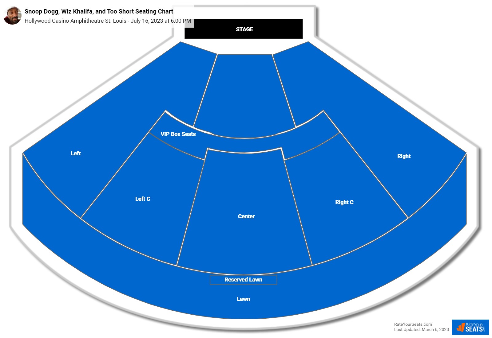 Snoop Dogg, Wiz Khalifa, and Too Short seating chart Hollywood Casino Amphitheatre St. Louis