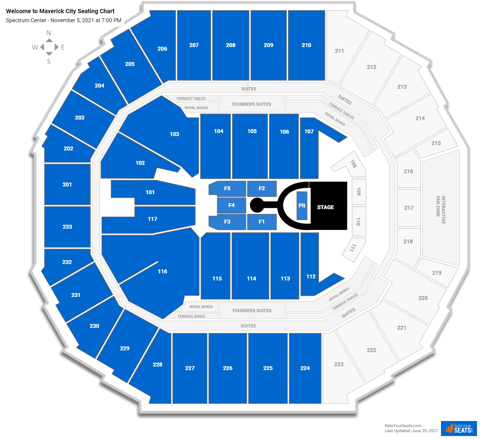 Welcome to Maverick City seating chart Spectrum Center