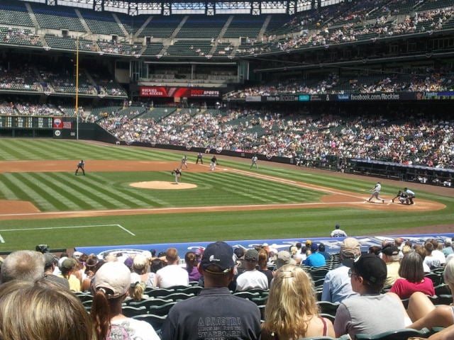 section 139, row 29 seat view  - coors field