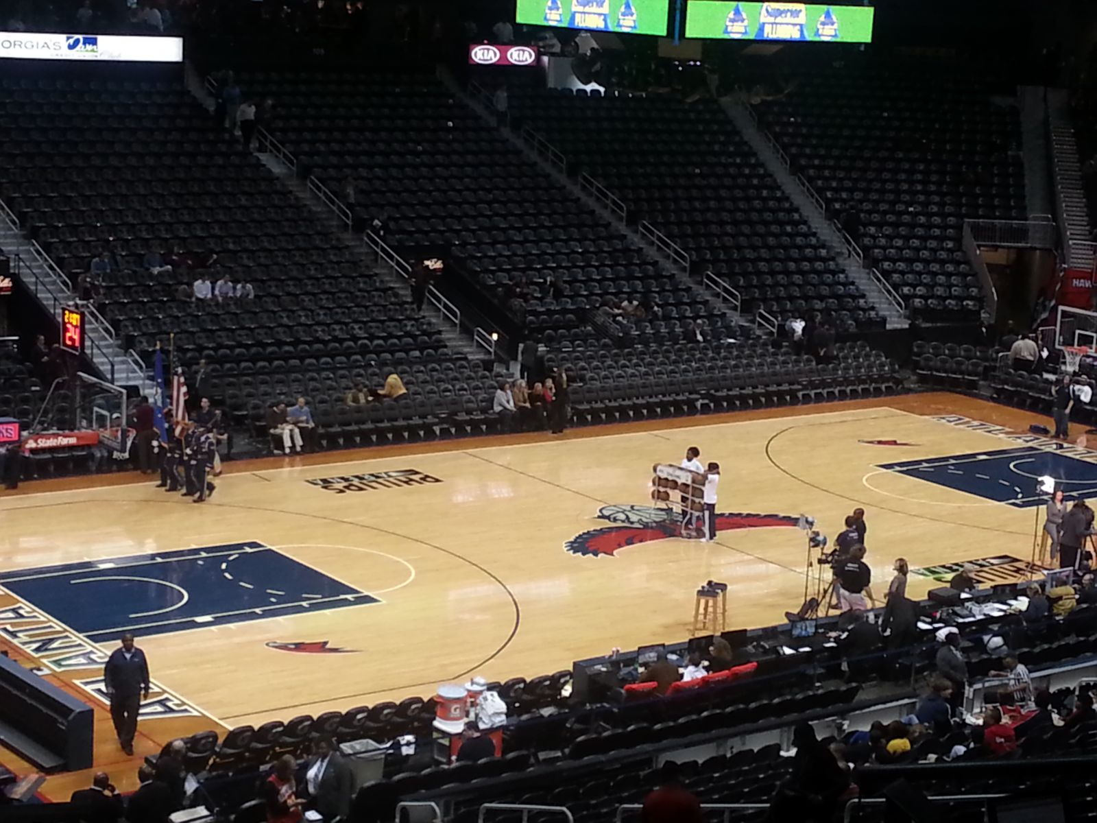 Not bad State Farm Arena Section 214 Review