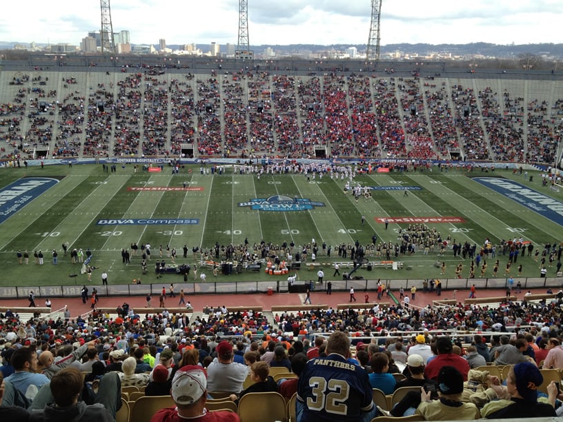 section 12u1 seat view  - legion field