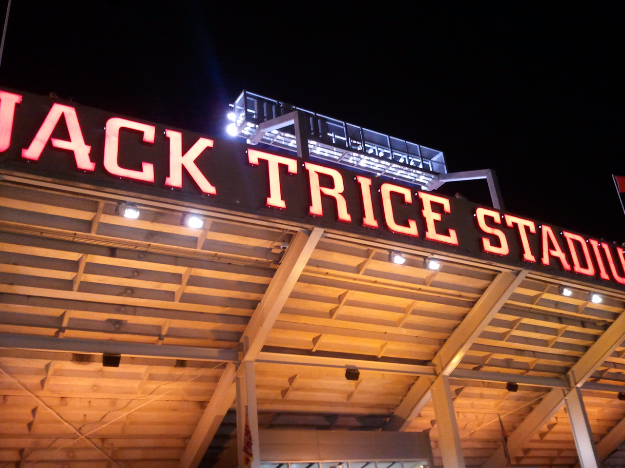 jack trice stadium outside