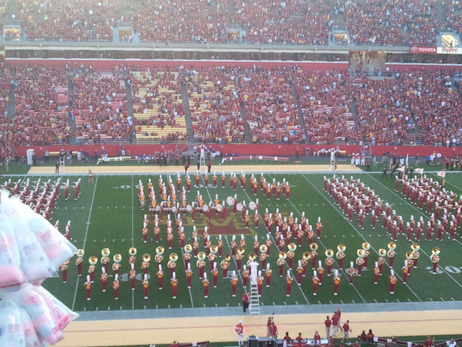 view from Section W 