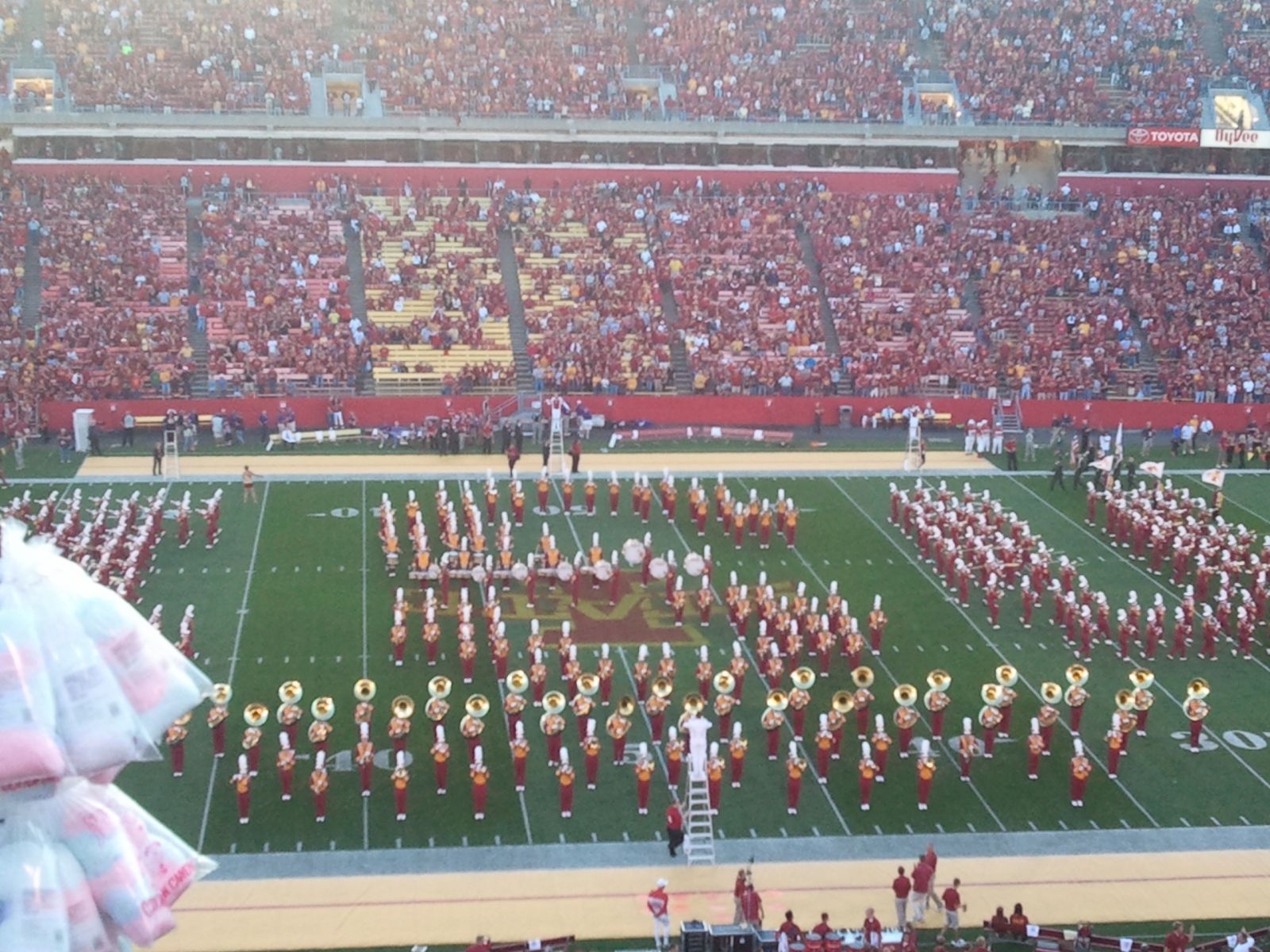 section w, row 22 seat view  - jack trice stadium