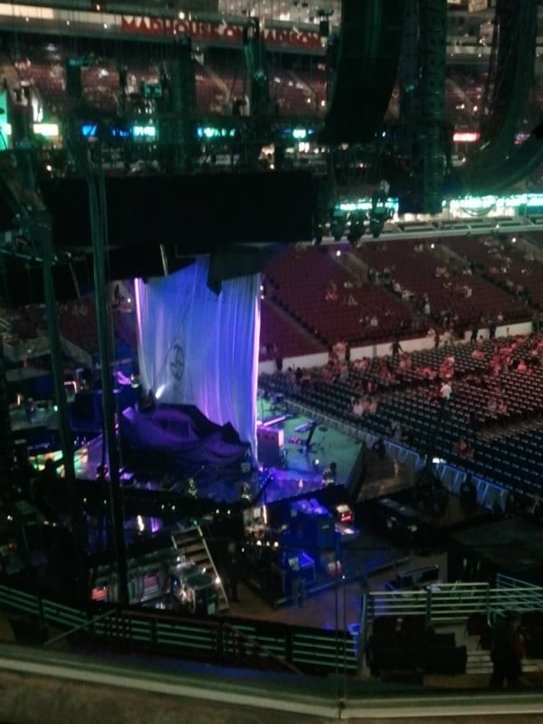 section 222 seat view  for concert - united center