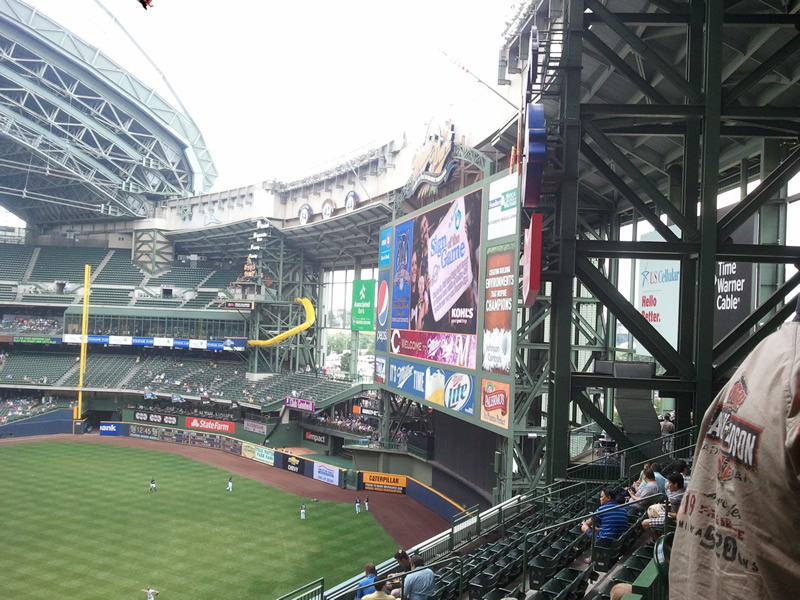 section 305 seat view  for baseball - american family field