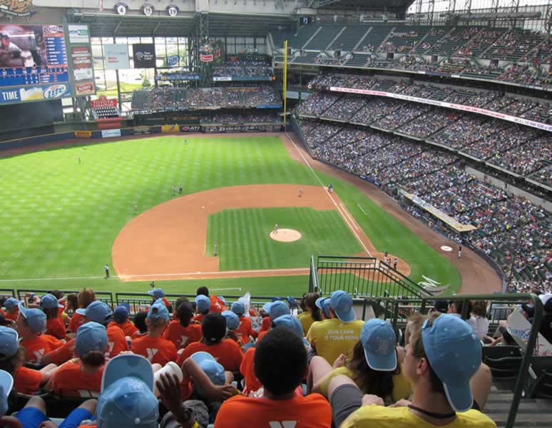 section 429, row 16 seat view  for baseball - american family field